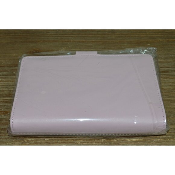 Notebook Journal Pastel Pink Cover Magnetic Closure Ring Binder Planner - Picture 1 of 9